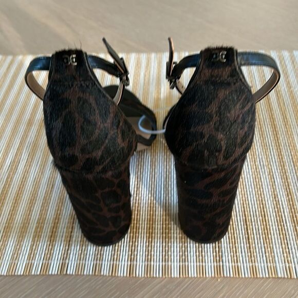 Sam Edelman Women's Yaro Dress Sandal, LEOPARD HAIR LEATHER, size 10, NWOT - Picture 10 of 13